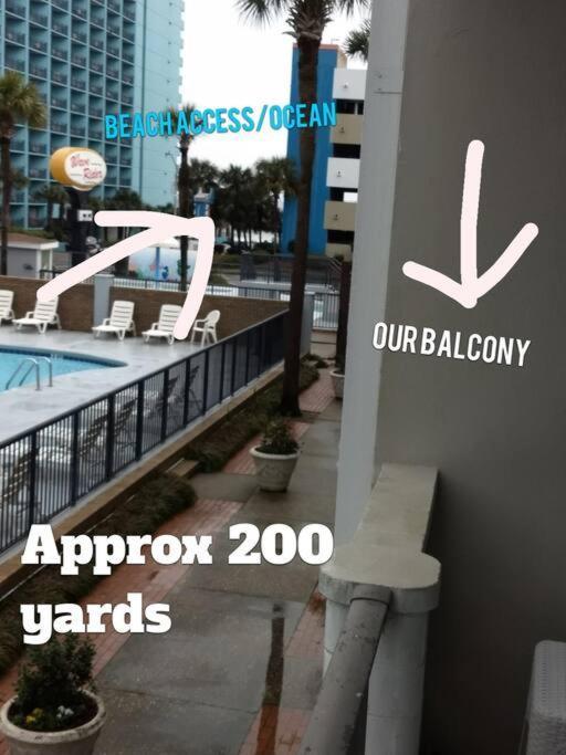 Pool Front & Across From Beach Myrtle Beach Extérieur photo